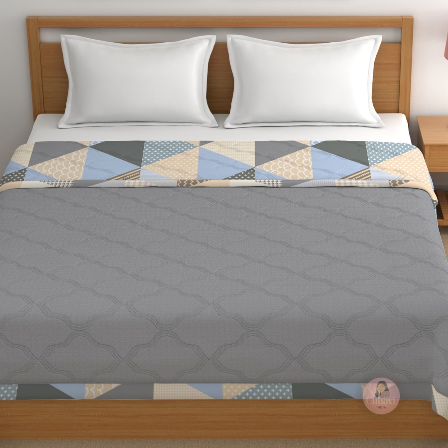 CHHAVI INDIA Printed Double Comforter for AC Room