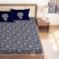 CHHAVI INDIA 210 TC Microfiber Printed King Size Bedsheet With Pillow Covers