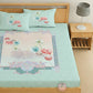 CHHAVI INDIA 210 TC Microfiber Printed King Size Bedsheet With 2 Pillow Covers
