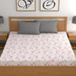 CHHAVI INDIA 210 TC Microfiber Printed King Size Bedsheet With Pillow Covers
