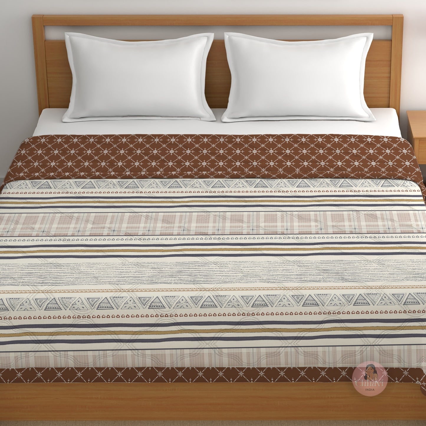 CHHAVI INDIA Printed Double Comforter for AC Room