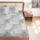 CHHAVI INDIA 210 TC Microfiber Printed King Size Bedsheet With Pillow Covers