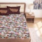 CHHAVI INDIA 210 TC Microfiber Printed King Size Bedsheet With Pillow Covers