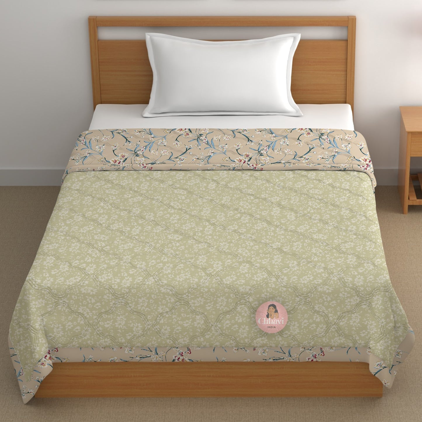 Chhavi india 210 TC single Bed Comforter