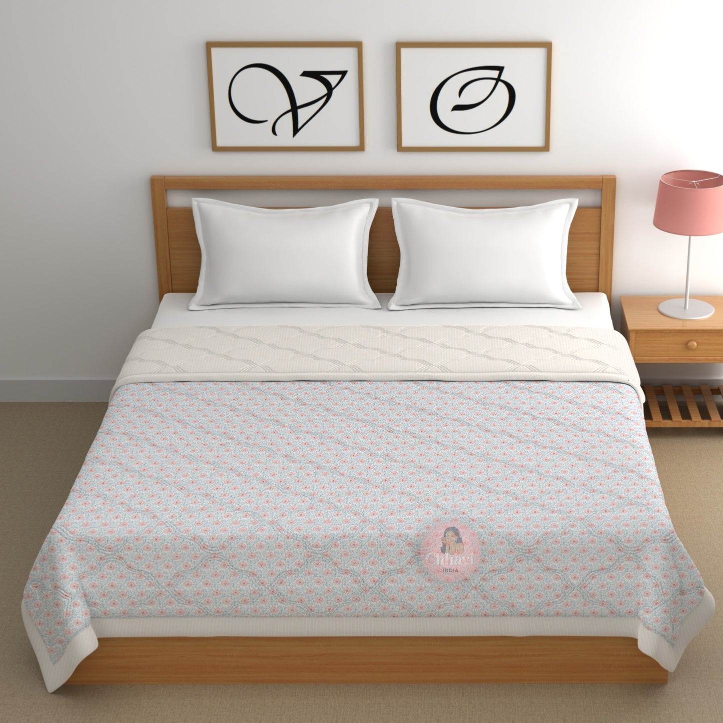CHHAVI INDIA Printed Double Comforter for AC Room