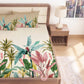 CHHAVI INDIA 210 TC Microfiber Printed King Size Bedsheet With Pillow Covers