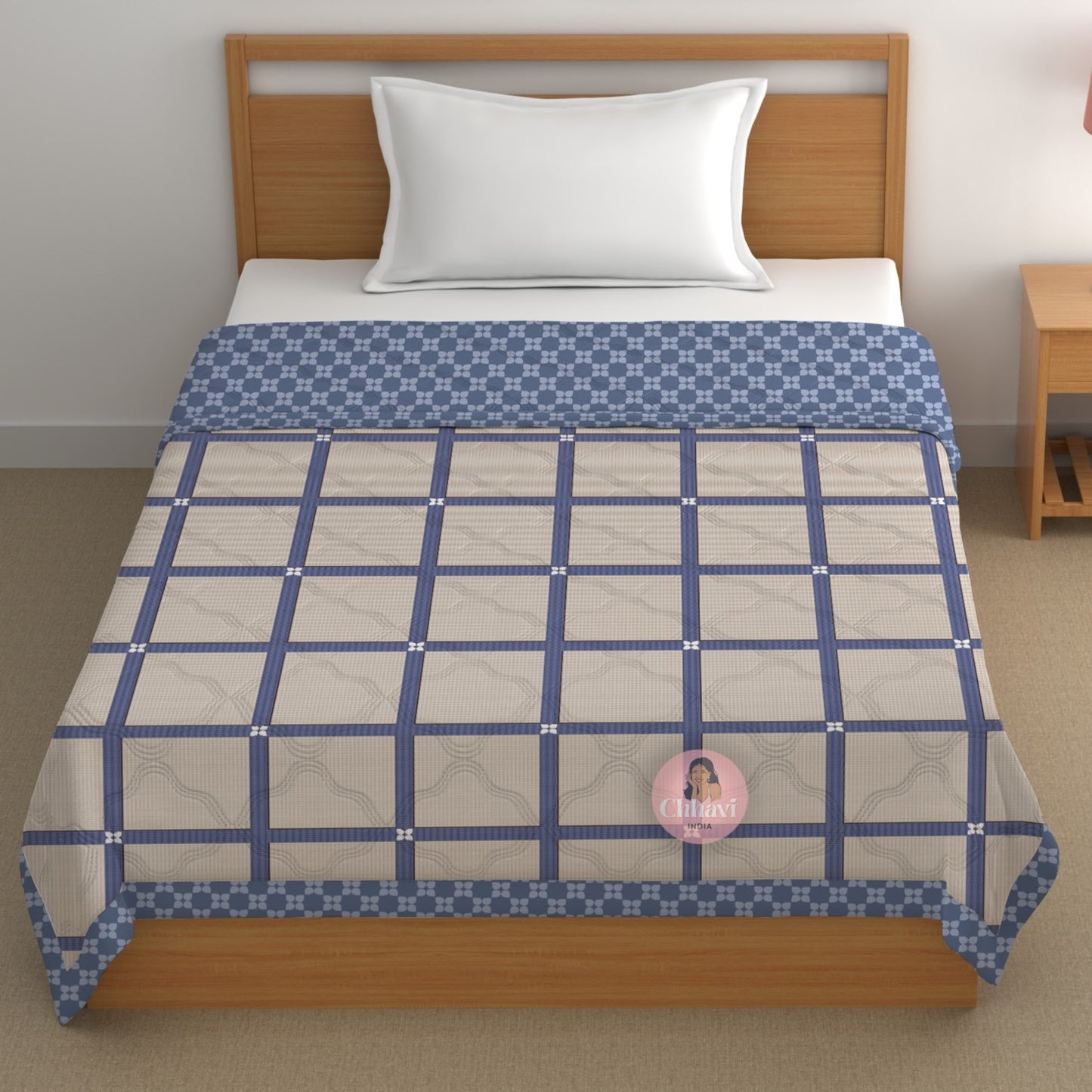Chhavi india 210 TC single Bed Comforter