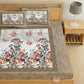 CHHAVI INDIA 210 TC Microfiber Printed King Size Bedsheet With 2 Pillow Covers