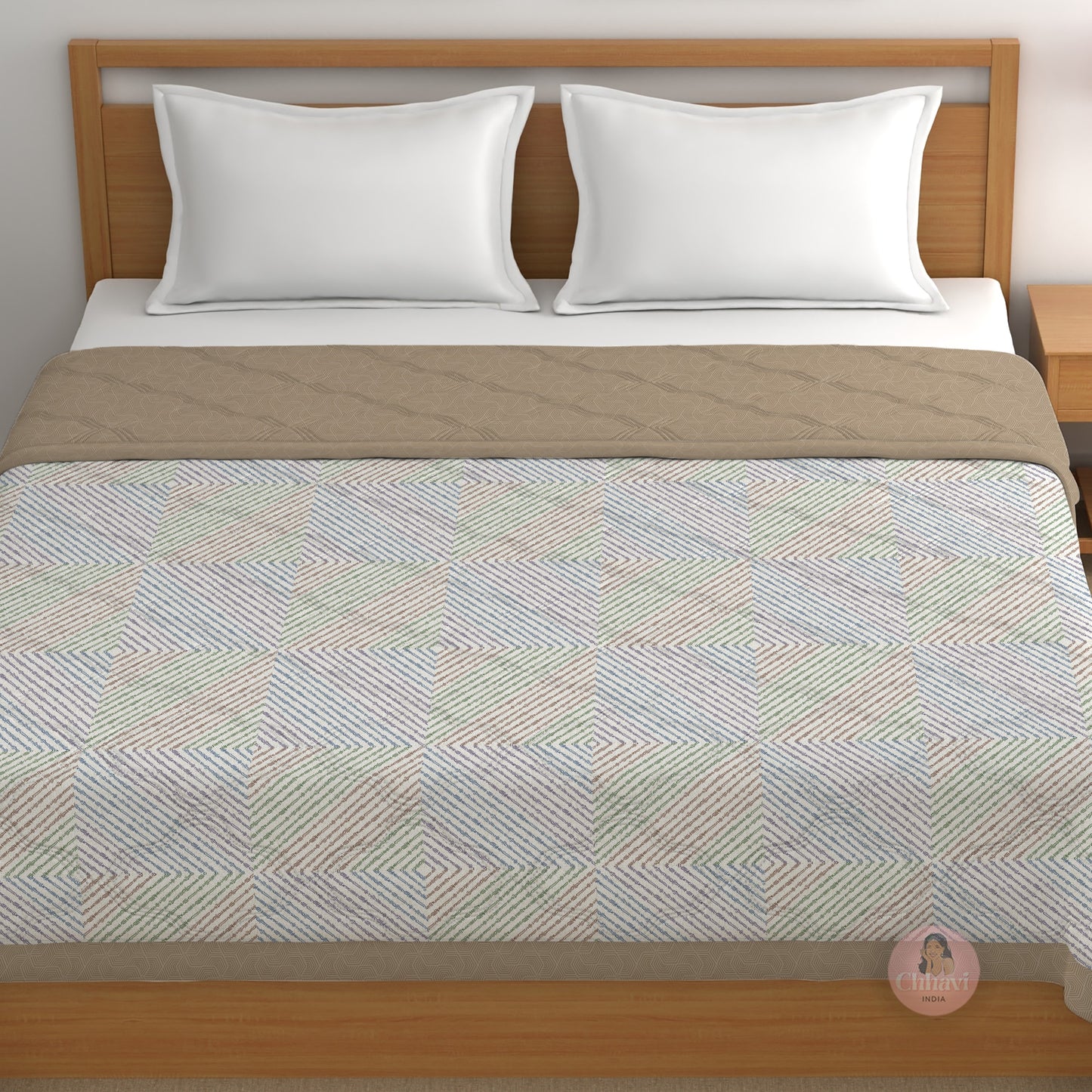 CHHAVI INDIA Printed Double Comforter for AC Room