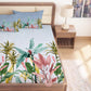 CHHAVI INDIA 210 TC Microfiber Printed King Size Bedsheet With Pillow Covers