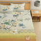 CHHAVI INDIA 210 TC Microfiber Printed King Size Bedsheet With 2 Pillow Covers