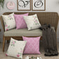 CHHAVI INDIA Microfiber Cushions Cover
