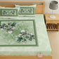 CHHAVI INDIA 210 TC Microfiber Printed King Size Bedsheet With 2 Pillow Covers