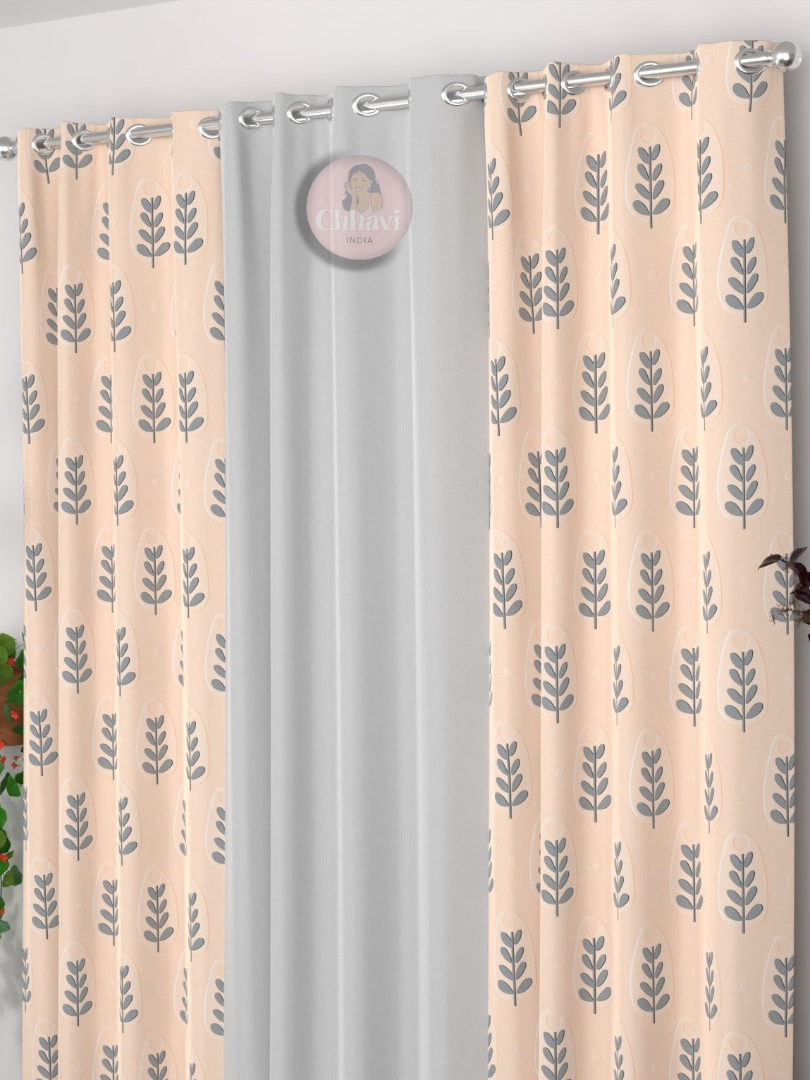 CHHAVI INDIA DESIGNER PRINTED DOOR CURTAIN