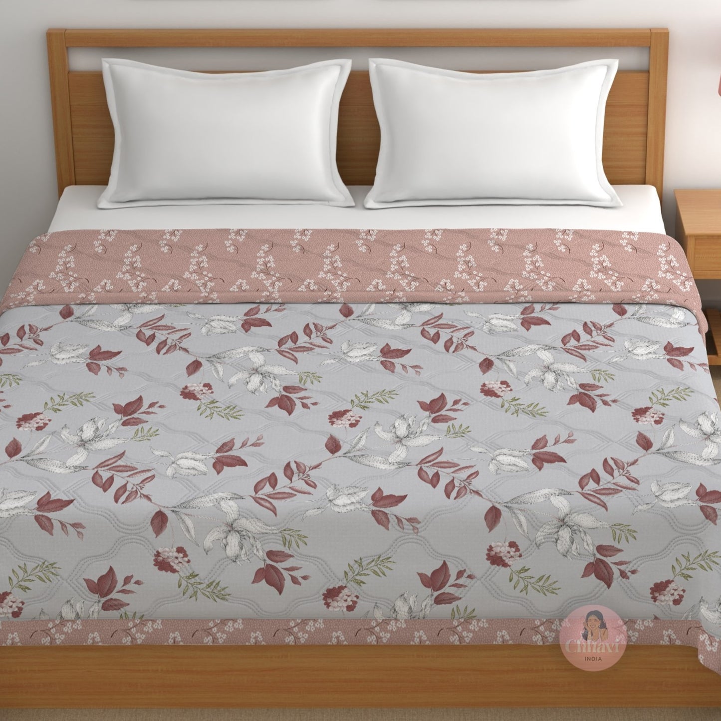 CHHAVI INDIA Printed Double Comforter for AC Room