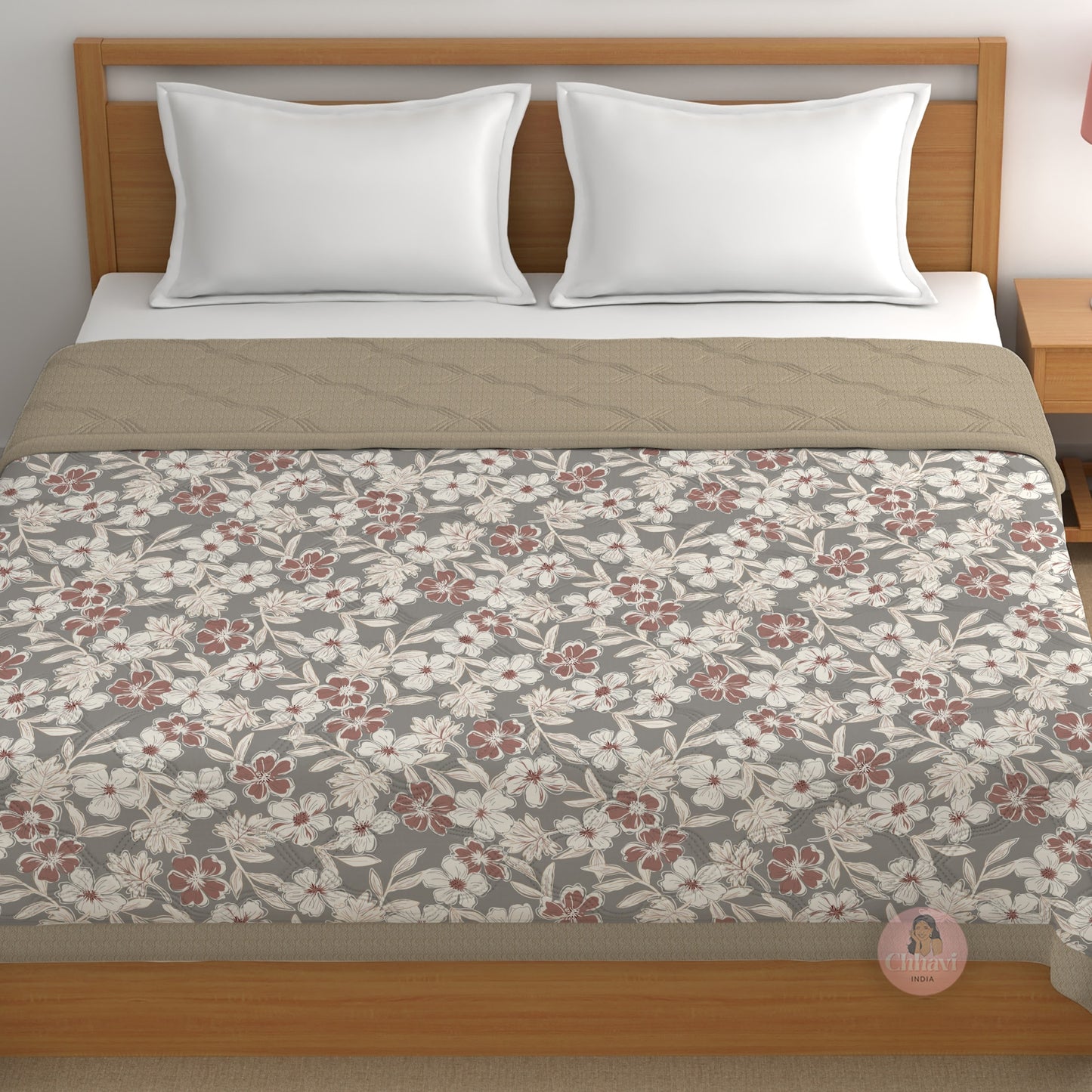 CHHAVI INDIA Printed Double Comforter for AC Room