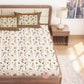 CHHAVI INDIA 210 TC Microfiber Printed King Size Bedsheet With Pillow Covers