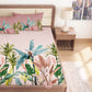 CHHAVI INDIA 210 TC Microfiber Printed King Size Bedsheet With Pillow Covers