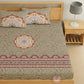 CHHAVI INDIA 210 TC Microfiber Printed King Size Bedsheet With 2 Pillow Covers (Copy)