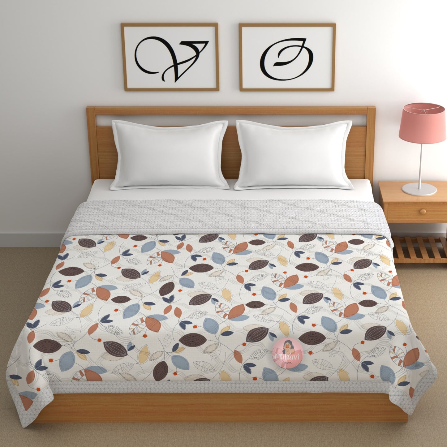 CHHAVI INDIA Printed Double Comforter for AC Room