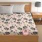 CHHAVI INDIA 210 TC Microfiber Printed King Size Bedsheet With 2 Pillow Covers