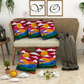 CHHAVI INDIA Microfiber Cushions Cover Pack of 5