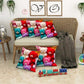 CHHAVI INDIA Microfiber Cushions Cover Pack of 5