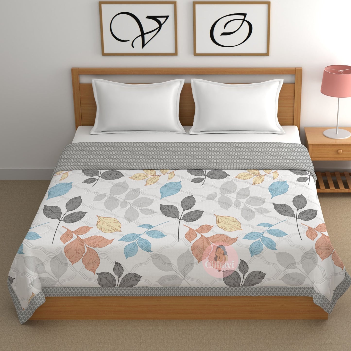CHHAVI INDIA Printed Double Comforter for AC Room