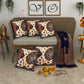 CHHAVI INDIA Microfiber Cushions Cover Pack of 5