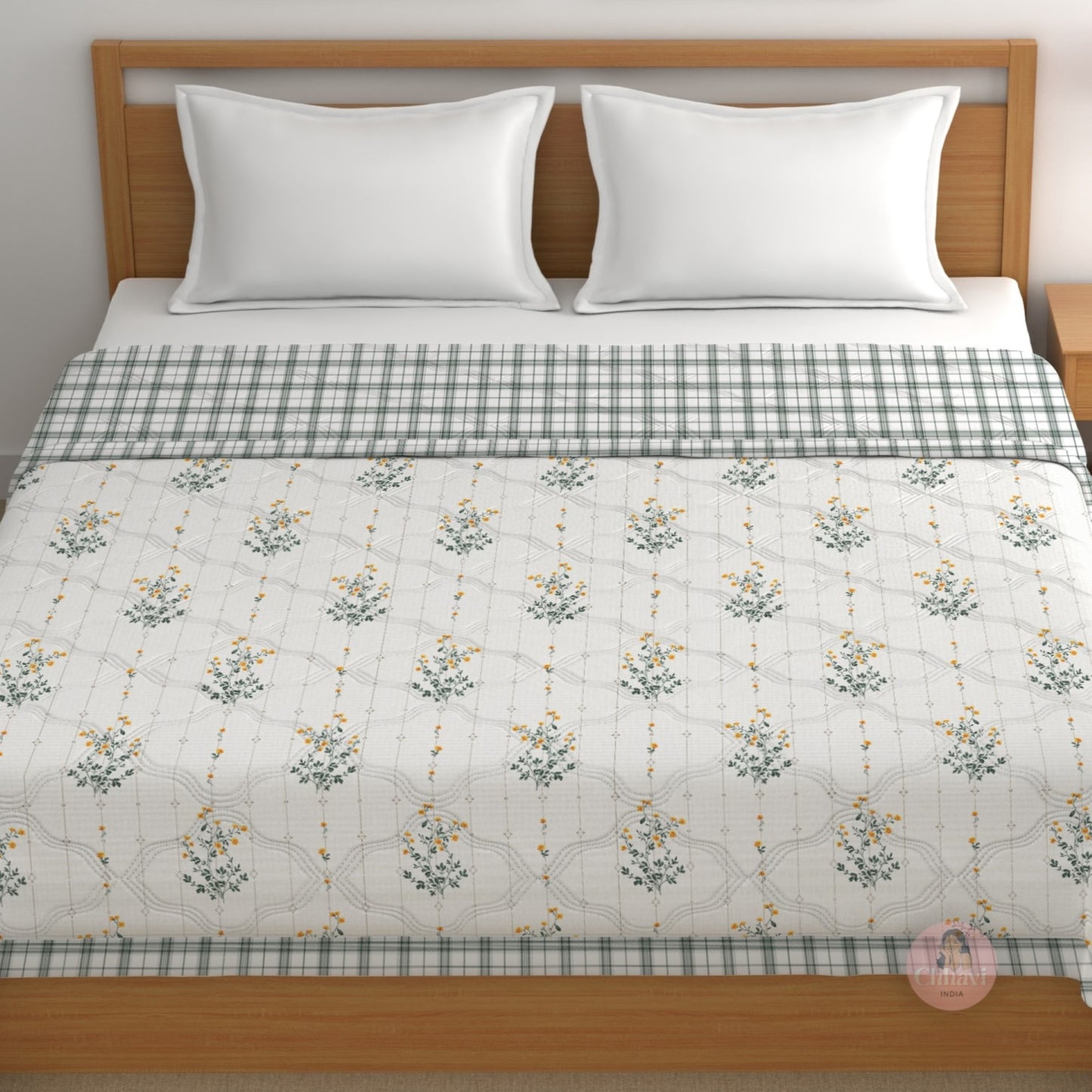 CHHAVI INDIA Printed Double Comforter for AC Room