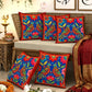 CHHAVI INDIA Microfiber Cushions Cover Pack of 5