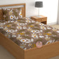 CHHAVI INDIA 180 TC Microfiber Printed Single Bedsheet With 1 Pillow Cover