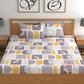 CHHAVI INDIA 210 TC Microfiber Fitted Double Size Printed Bedsheet With 2 Pillow covers