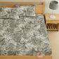 CHHAVI INDIA 210 TC Microfiber Printed King Size Bedsheet With 2 Pillow Covers