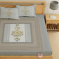 CHHAVI INDIA 210 TC Microfiber Printed King Size Bedsheet With 2 Pillow Covers