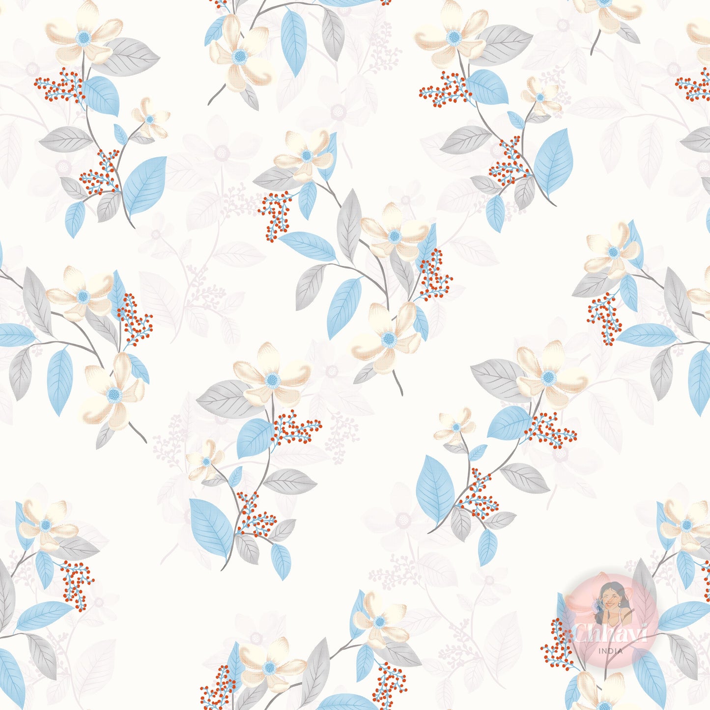 CHHAVI INDIA 210 TC Microfiber Printed King Size Bedsheet With 2 Pillow Covers