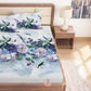 CHHAVI INDIA 210 TC Microfiber Printed King Size Bedsheet With Pillow Covers