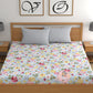 CHHAVI INDIA 210 TC Microfiber Printed Double Bedsheet With Pillow Covers