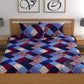 CHHAVI INDIA 210 TC Microfiber Printed Double Bedsheet With Pillow Covers
