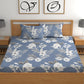 CHHAVI INDIA 210 TC Microfiber Double Fitted  Size Printed Bedsheet with pillow covers