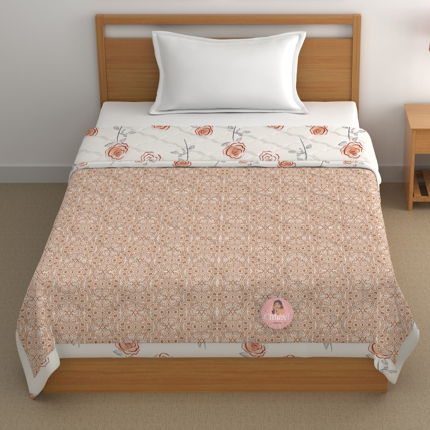 Chhavi india 210 TC single Bed Comforter