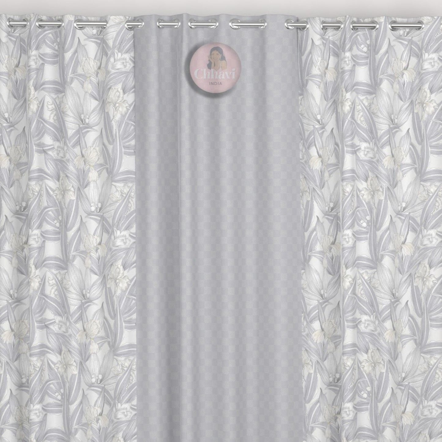 CHHAVI INDIA DESIGNER PRINTED DOOR CURTAIN PACK OF 3