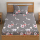 CHHAVI INDIA 180 TC Microfiber Printed Single Bedsheet With 1 Pillow Cover