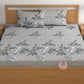 CHHAVI INDIA 180 TC Microfiber Printed Double Bedsheet With 2 Pillow Covers