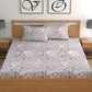 CHHAVI INDIA 210 TC Microfiber Printed Double Bedsheet With Pillow Covers