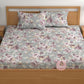 CHHAVI INDIA 180 TC Microfiber Printed Double Bedsheet With 2 Pillow Covers