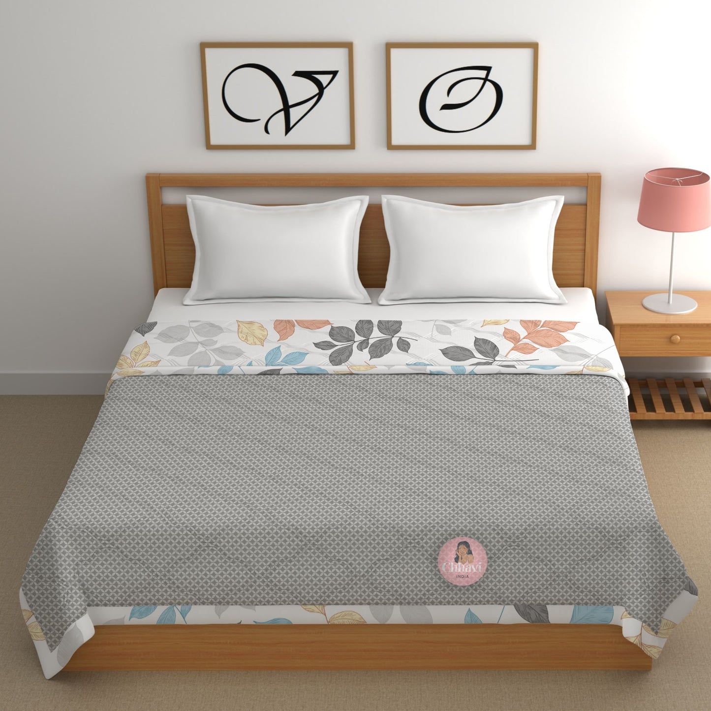 CHHAVI INDIA Printed Double Comforter for AC Room