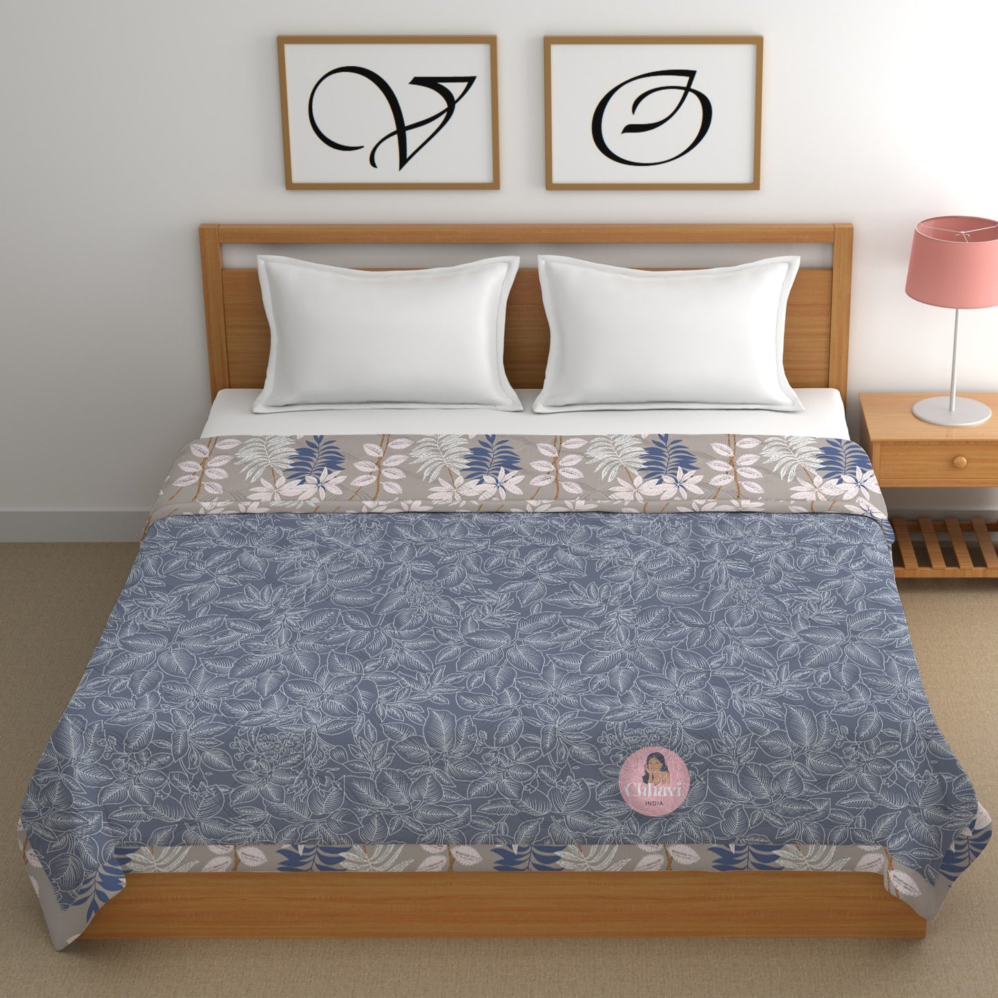 CHHAVI INDIA Printed Double Comforter for AC Room