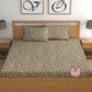 CHHAVI INDIA 210 TC Microfiber Printed Double Bedsheet With 2 Pillow Covers