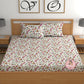 CHHAVI INDIA 210 TC Microfiber Printed Double Bedsheet With 2 Pillow Covers